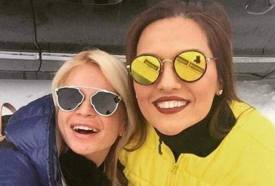 Uludağ’da hem klip hem sefie çekti