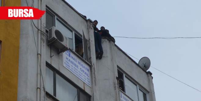 Bursa’da bir garip intihar girişimi!