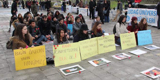 Uludağ Üniversitesi’nde Özgecan eyleminde gerginlik