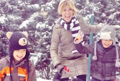 Gülben’in kar aşkı!