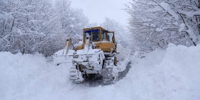 Bursa’da 36 köy yolu kapalı