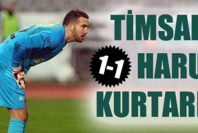 Timsah’ı Harun kurtardı!