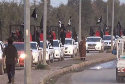 IŞİD’den yine kafes şov