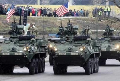 ABD Rusya sınırında gövde gösterisi yaptı