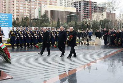 Hocalı Katliamı Bakü’de resmi törenle anıldı