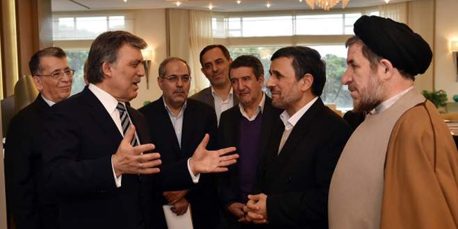 Ahmedinejad’dan Gül’e ziyaret