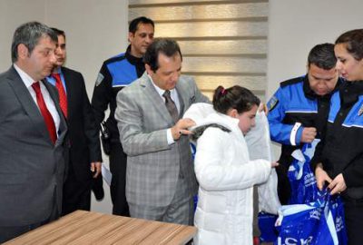 Yıldız çocukları sevindirdi