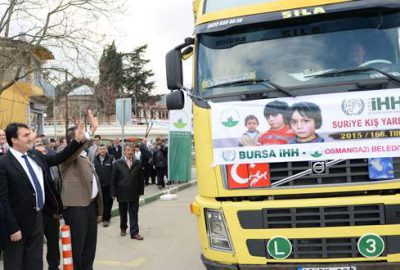 Suriye’ye 5 TIR yardım