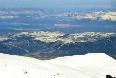Uludağ’ın zirvesinden İstanbul’u seyrettiler