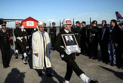 Afganistan'daki saldırıda şehit olan Piyade Uzman Çavuş Adem Şengül'ün cenazesi,