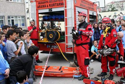 Okulda nefes kesen tatbikat