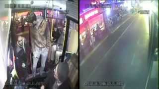 Otobüs şoförüne yumruklu saldırı