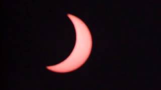 Güneş böyle tutuldu!