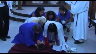 Şeytan çıkarma ayini görenleri korkuttu