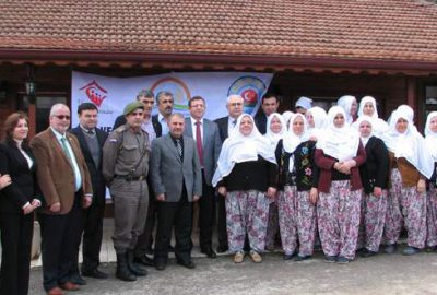 Kadın çiftçiye eğitim