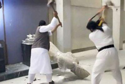 Heykeller de militan da sahte!