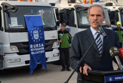 Büyükşehirin hizmet ağıyla birlikte araç filosu da genişliyor
