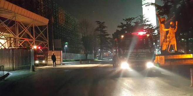 İstanbul Üniversitesi’nde yangın çıktı!
