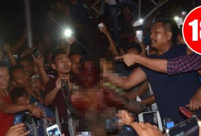 Hapishaneyi basıp tecavüzcüyü yaktılar!