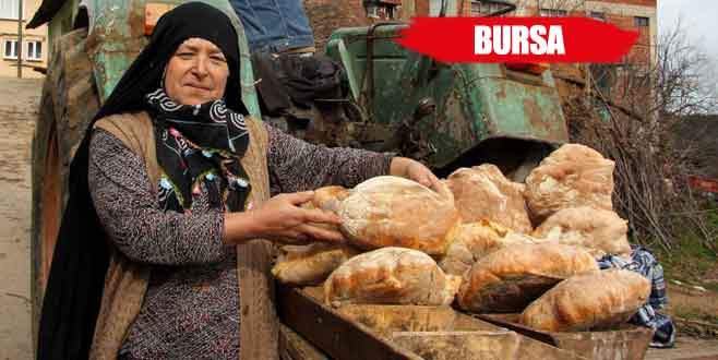 Bu köyün kadınları ekmekten para kazanıyor