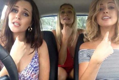 3 kızdan rekor kıran video