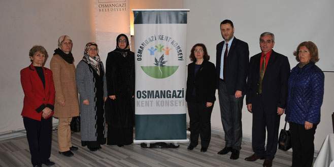 Osmangazi Kent Konseyi Kadın Meclisi kadına şiddeti kınadı