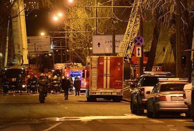 Nazım Hikmet’in mezarının bulunduğu manastırda yangın