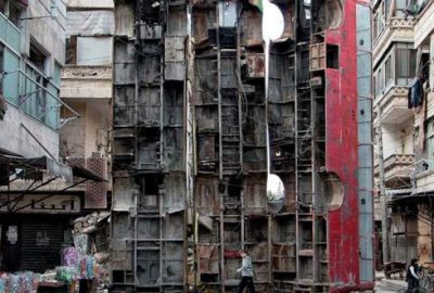 Keskin nişancıya karşı dikey barikat