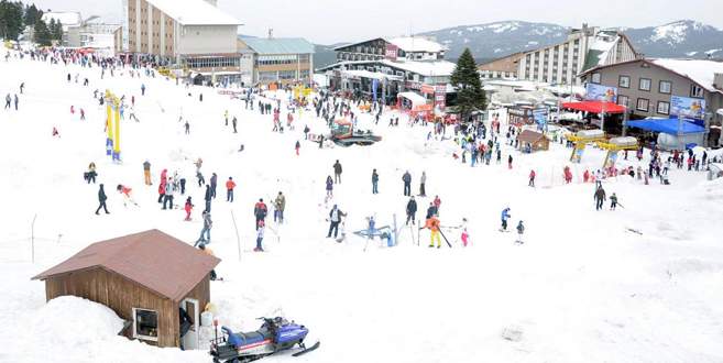 Uludağ’da otellerde sezonun son günü