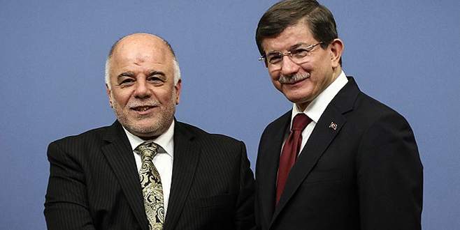 Davutoğlu Irak Başbakanı İbadi ile görüştü