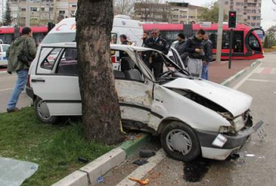 Bursa’da hastane dönüşü feci kaza