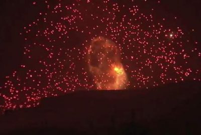 Arap uçakları başkenti vurdu: 40 sivil öldü