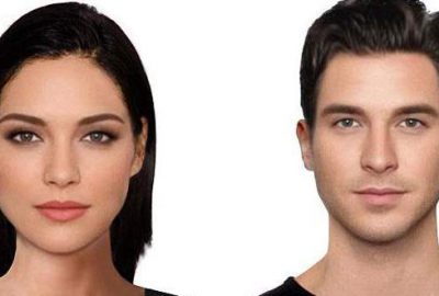 En güzel kadın ve erkek yüzü