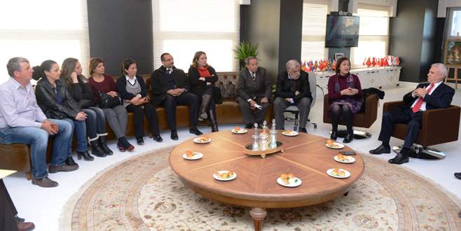 Tunus heyetinden Başkan Bozbey’e ziyaret
