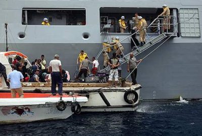 Dışişleri Bakanlığı, Yemen'in Aden kentinden 55 Türk vatandaşının tahliye edildiğini