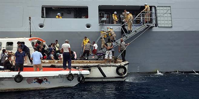 Yemen’deki 55 Türk vatandaşı tahliye edildi