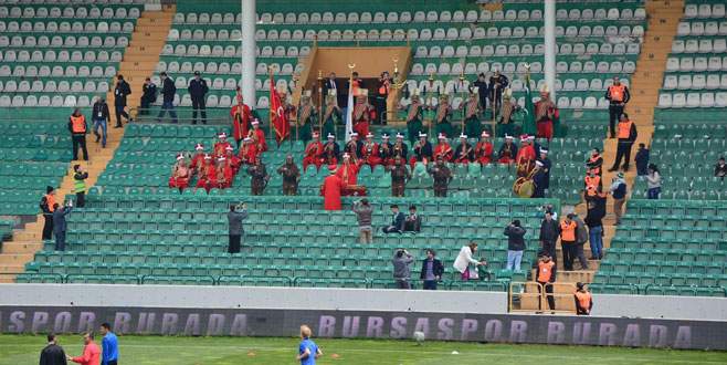 Bursaspor’a mehter takımı desteği