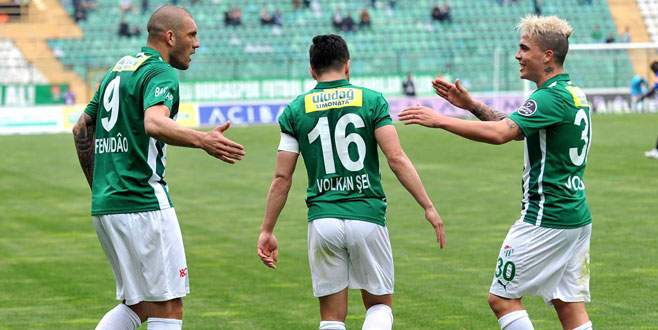 Bursaspor- SAİ Kayseri Erciyesspor maçından kareler