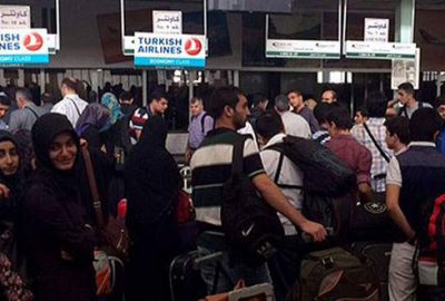 Yemen'deki iç karışıklık nedeniyle başkent Sana'dan tahliye edilen 185'i Türk