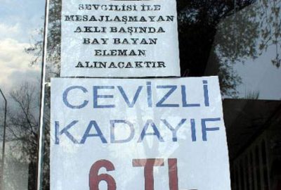 Adıyaman’da bir işletme sahibi, ilginç bir eleman ilanı verdi.