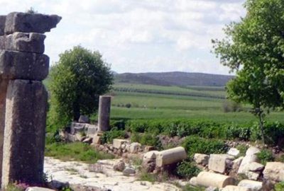 Çukurova'nın Efes'i olarak adlandırılan Osmaniye'deki Kastabala-Hierapolis Antik Kenti, tarım arazisi