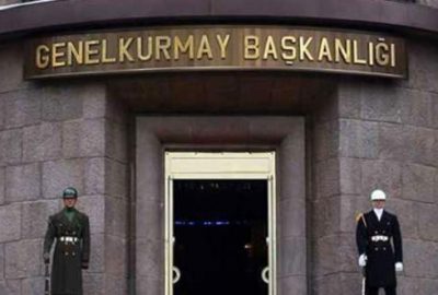 Genelkurmay Başkanlığı, yasa dışı yollarla Türkiye'den Suriye'ye geçmeye çalışan 15