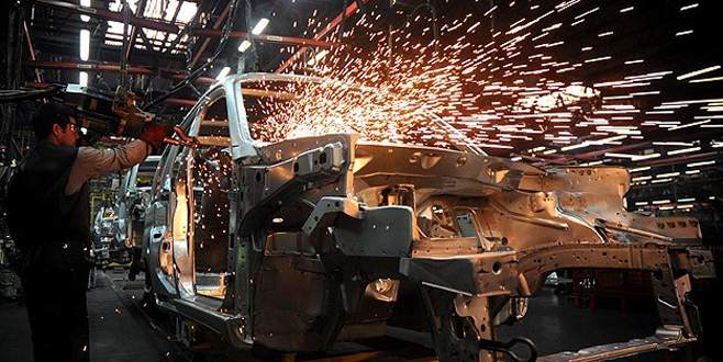 Sanayi üretimi arttı