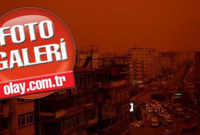 Afrika çöllerinden gelen toz bulutları Güneydoğu'da Diyarbakır, Mardin, Batman gibi