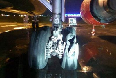 Atatürk Havalimanı'nda, İran Qeshm Air'e ait yolcu uçağı, kalkış için