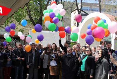 Dilek balonları onlar için uçtu