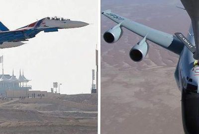 Rus jeti ABD casus uçağına çarpıyordu