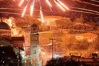 Paskalyayı “roket” savaşıyla kutladılar