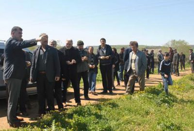 Köy merasına  sahip çıktılar