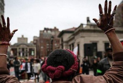 Polis şiddetine protesto